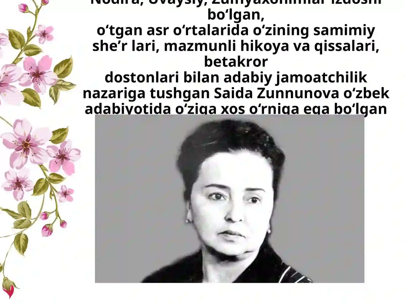 Saida Zunnunova 2