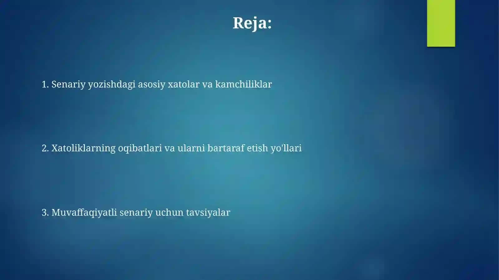 Senary yozishdagi hato va kamchiliklar 2