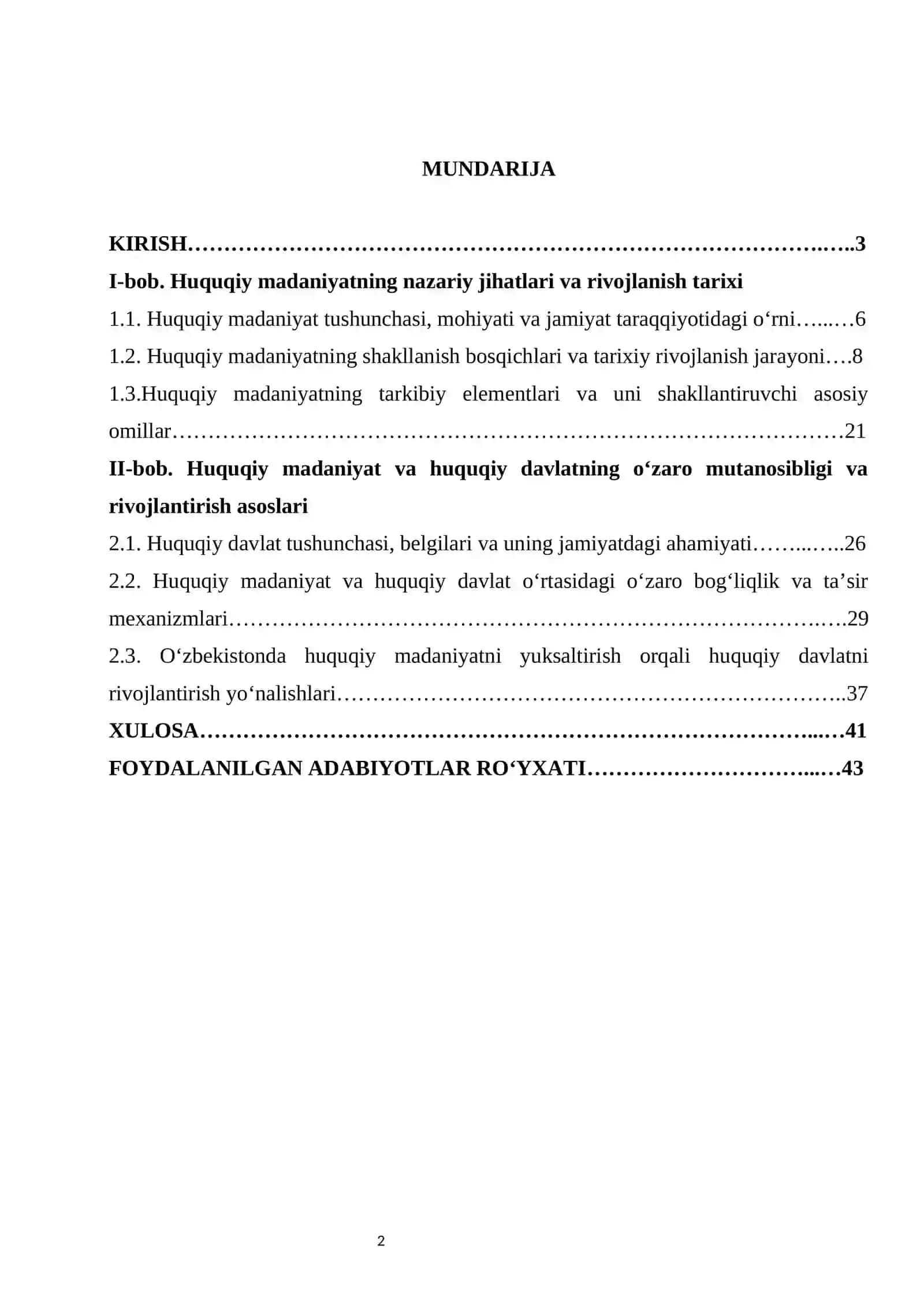 Huquqiy madaniyat va huquqiy davlat o‘rtasidagi munosabat 2