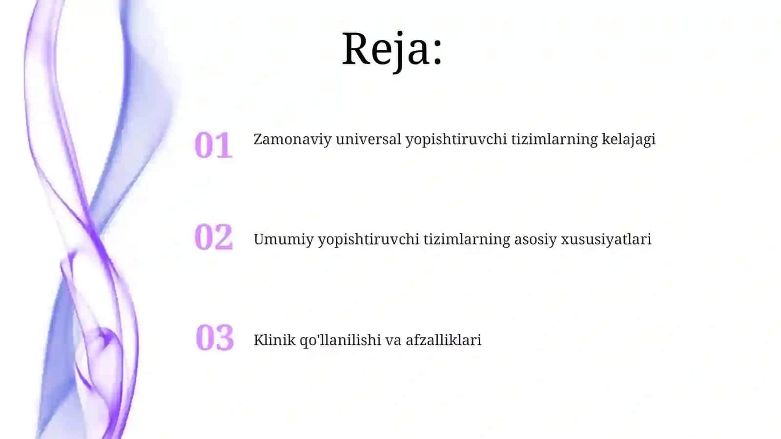 Universal yopishtiruvchi tizimlar 2