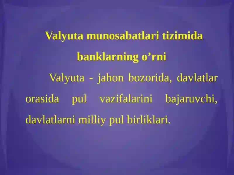 Kreditoperatsiyalar hisobi 2