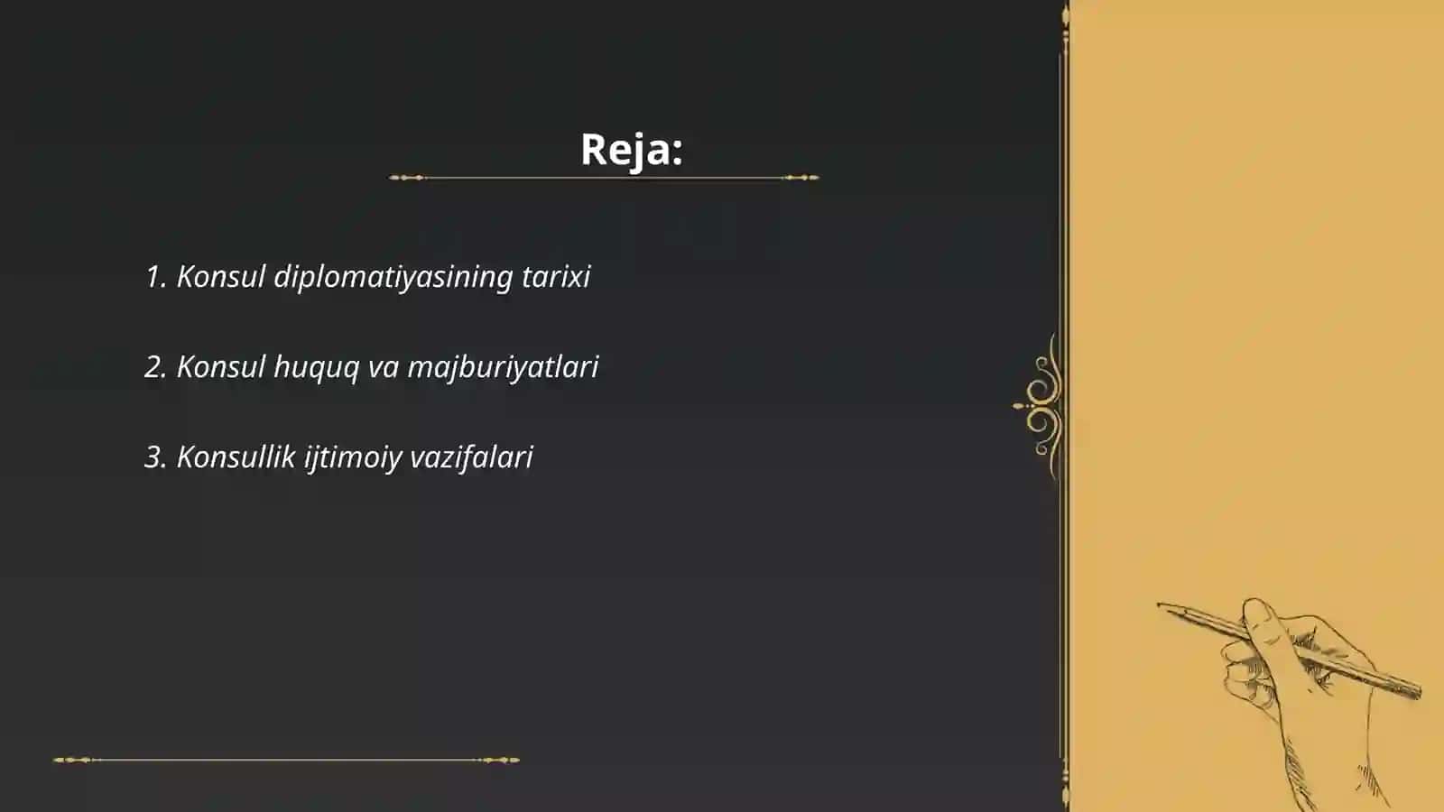 Konsul diplomatiyasi 2