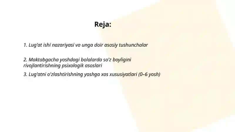 Lug'at ishi 2