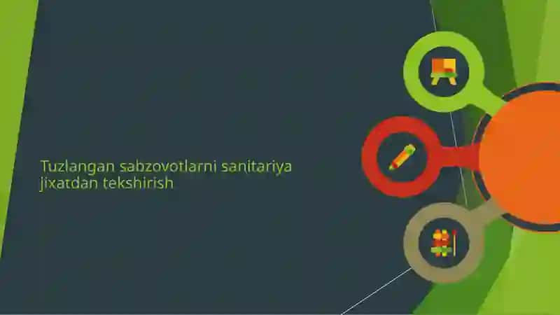 Tuzlangan sabzovotlarni sanitariya jixatdan tekshirish 2