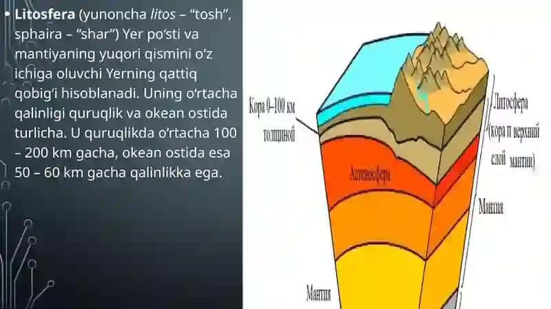 Litosfera plitalari 2