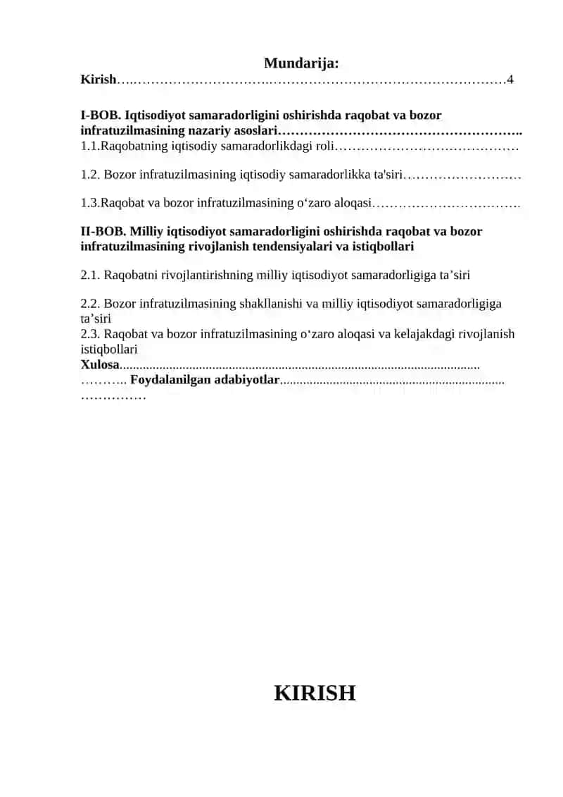 Ichki savdo tizimini rivojlantirish va uning bozor iqtisodiyotiga ta’siri. 2