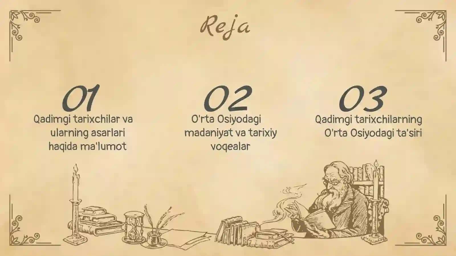 Qadimgi tarixchilar O'rta Osiyo haqida 2