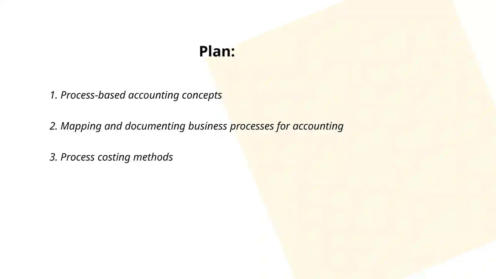 accounting for business processes 2
