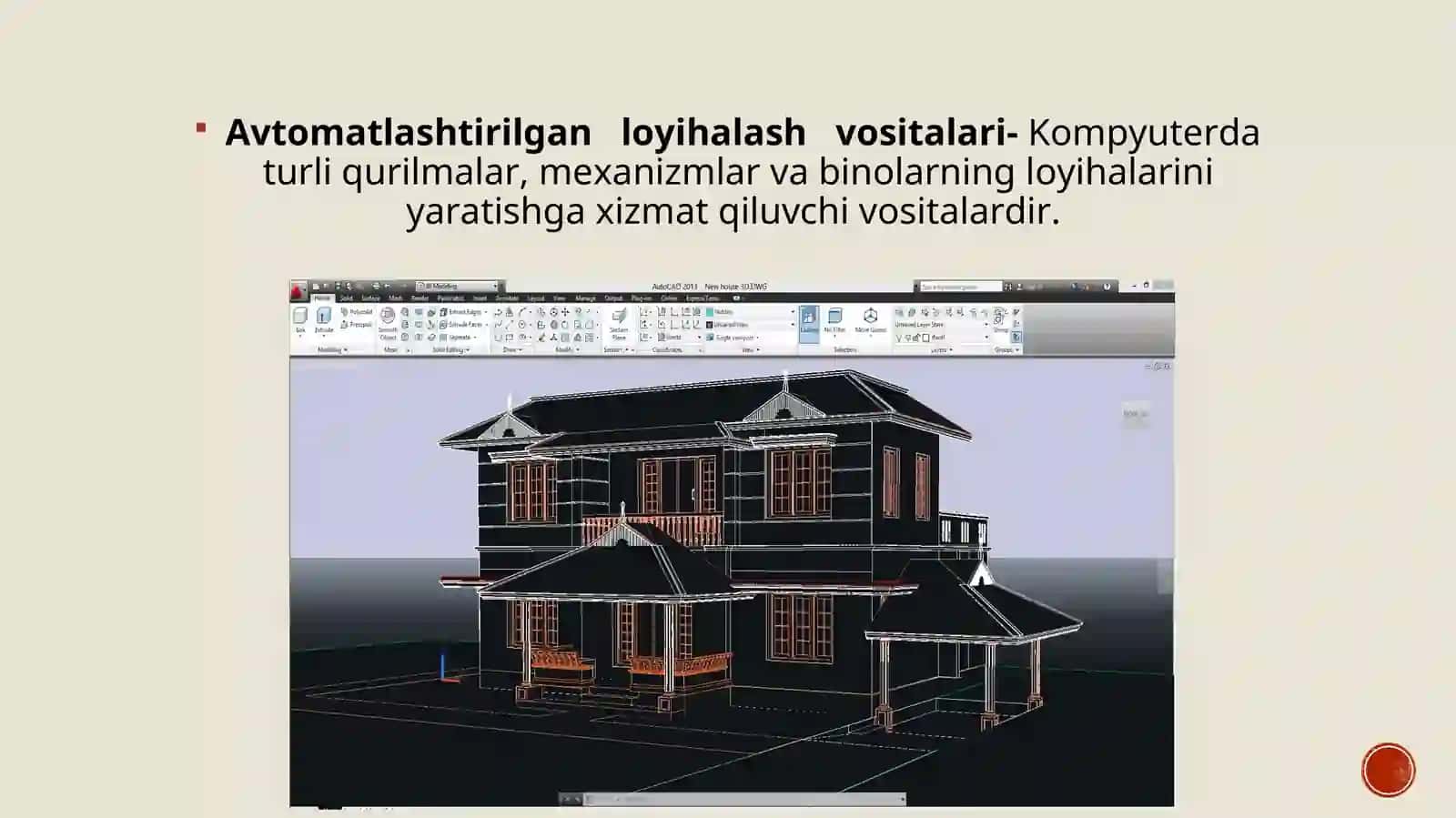 Avtomatlashtirilgan loyihalash vositalari 2