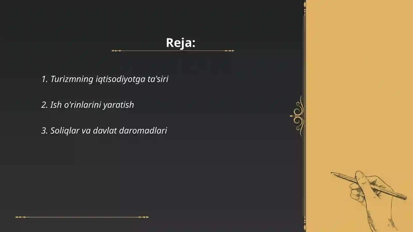 Turizmning iqtisodiyotga ta'siri 2