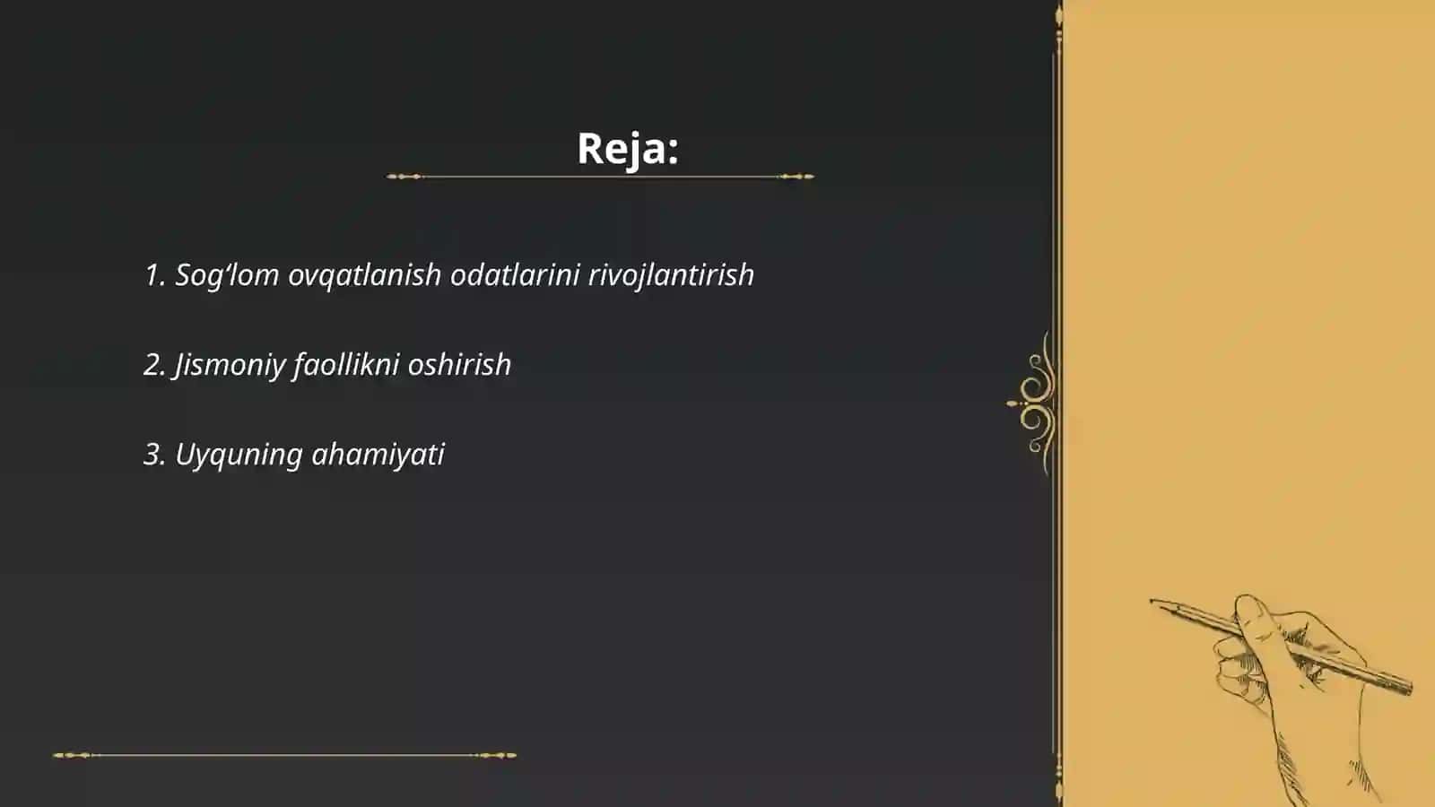 Oʻquvchilar oʻrtasida sogʻlom turmush tarzini shakllantirish 2