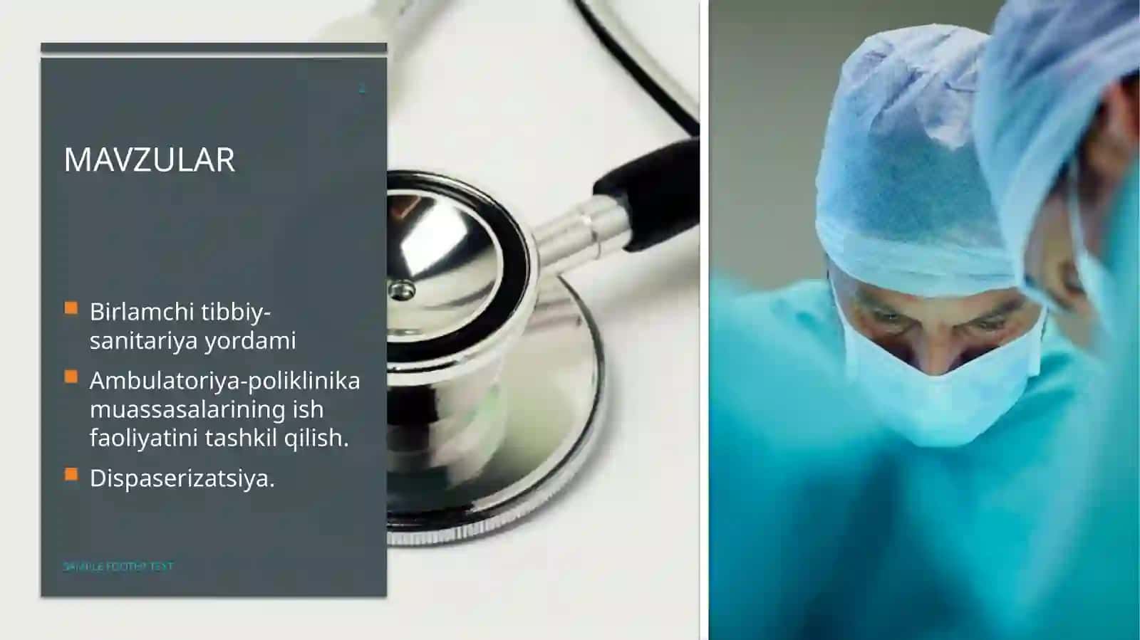 Birlamchi tibbiy-sanitariya yordami (BTSY) 2
