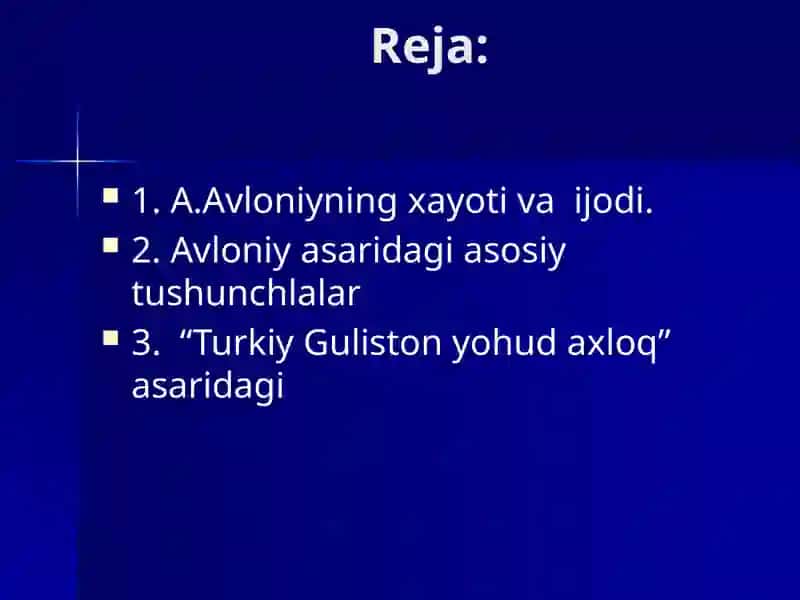 Turkiy Guliston yoxud axloq "asari 2