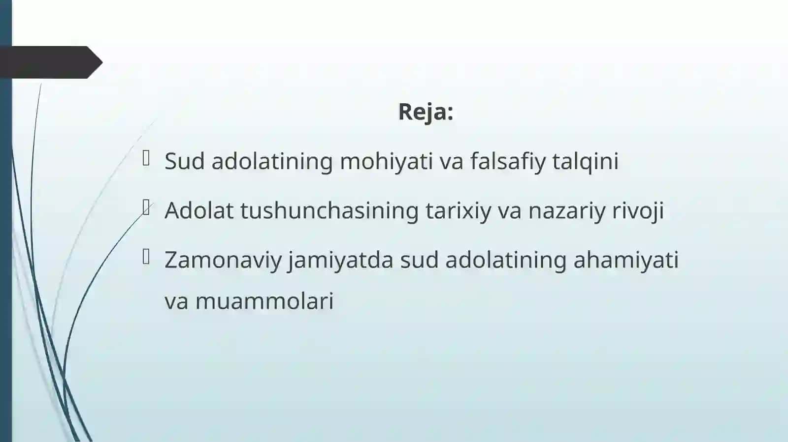 SUD ADOLATINING FALSAFIY ASOSLARI 2