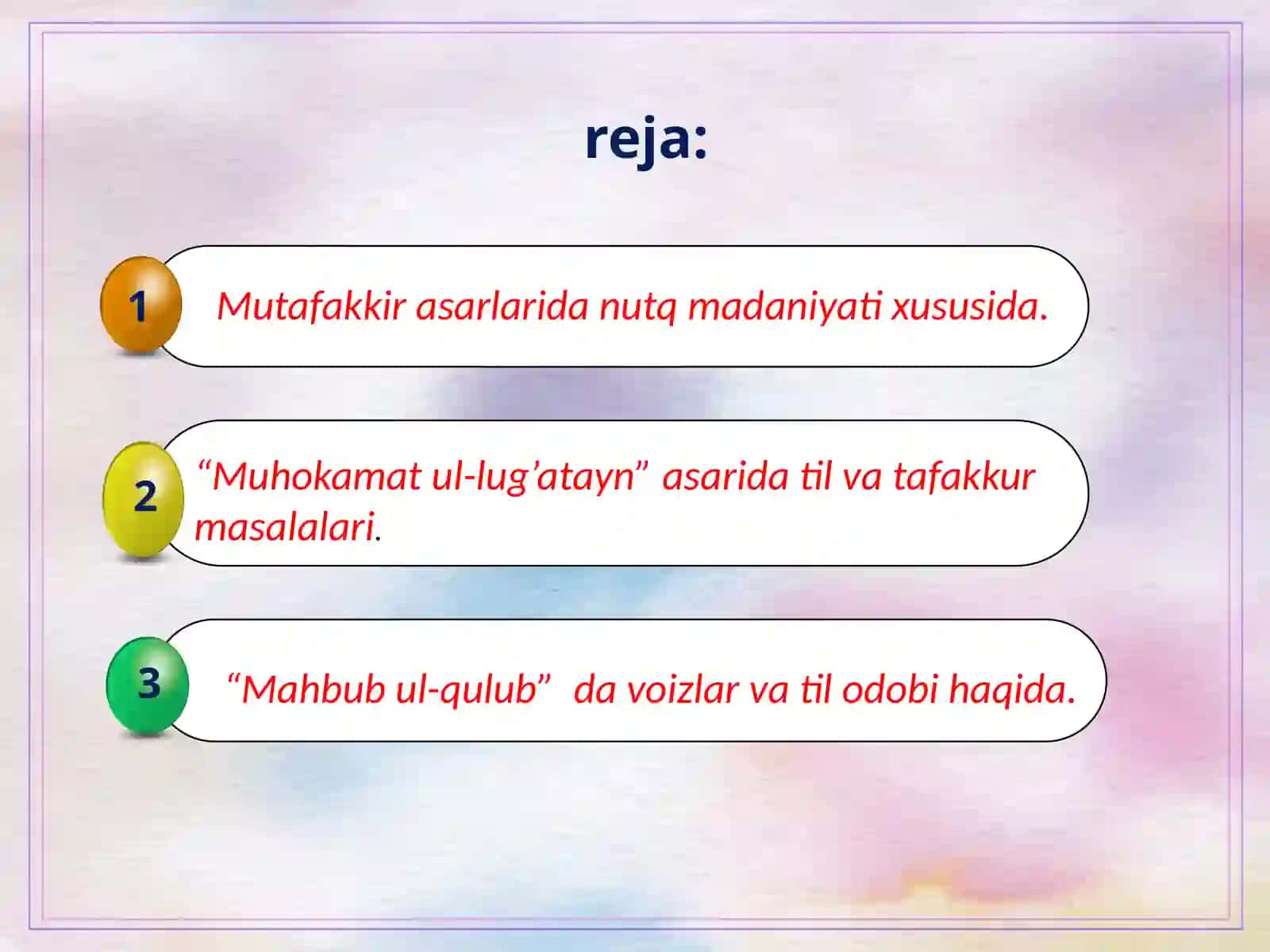 Alisher Navoiy jodidanutq madaniyatimasalalarivanotiqliksan’ati 2
