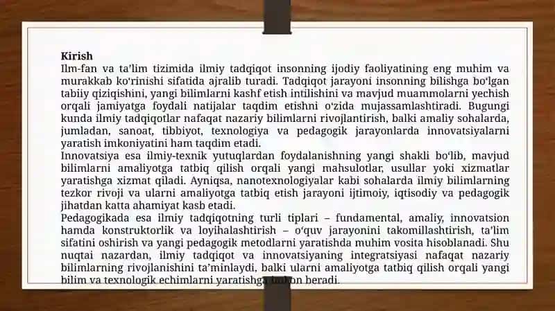Ilmiy tadqiqot va uning mohiyati 2