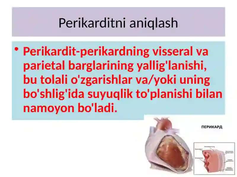 Perikarditlarda operatsiyalar 2