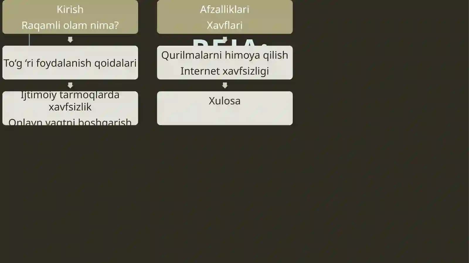 Raqamli olam: undan to‘g‘ri foydalanish va himoyalanish 2