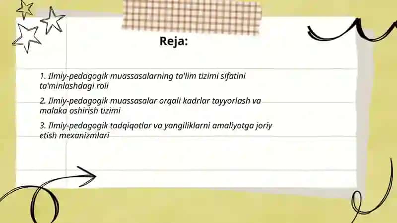 Ilmiy-pedagogik muassasar 2