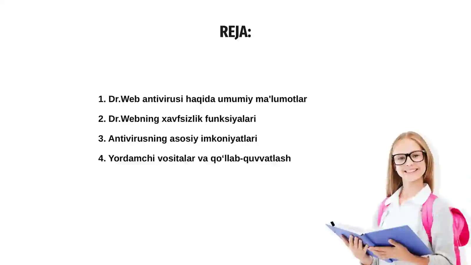Dr.Web antivirusi haqida maʼlumotlar 2