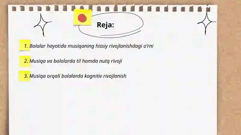 Bolalar hayotida musiqaning oʻrni va roʻli 2