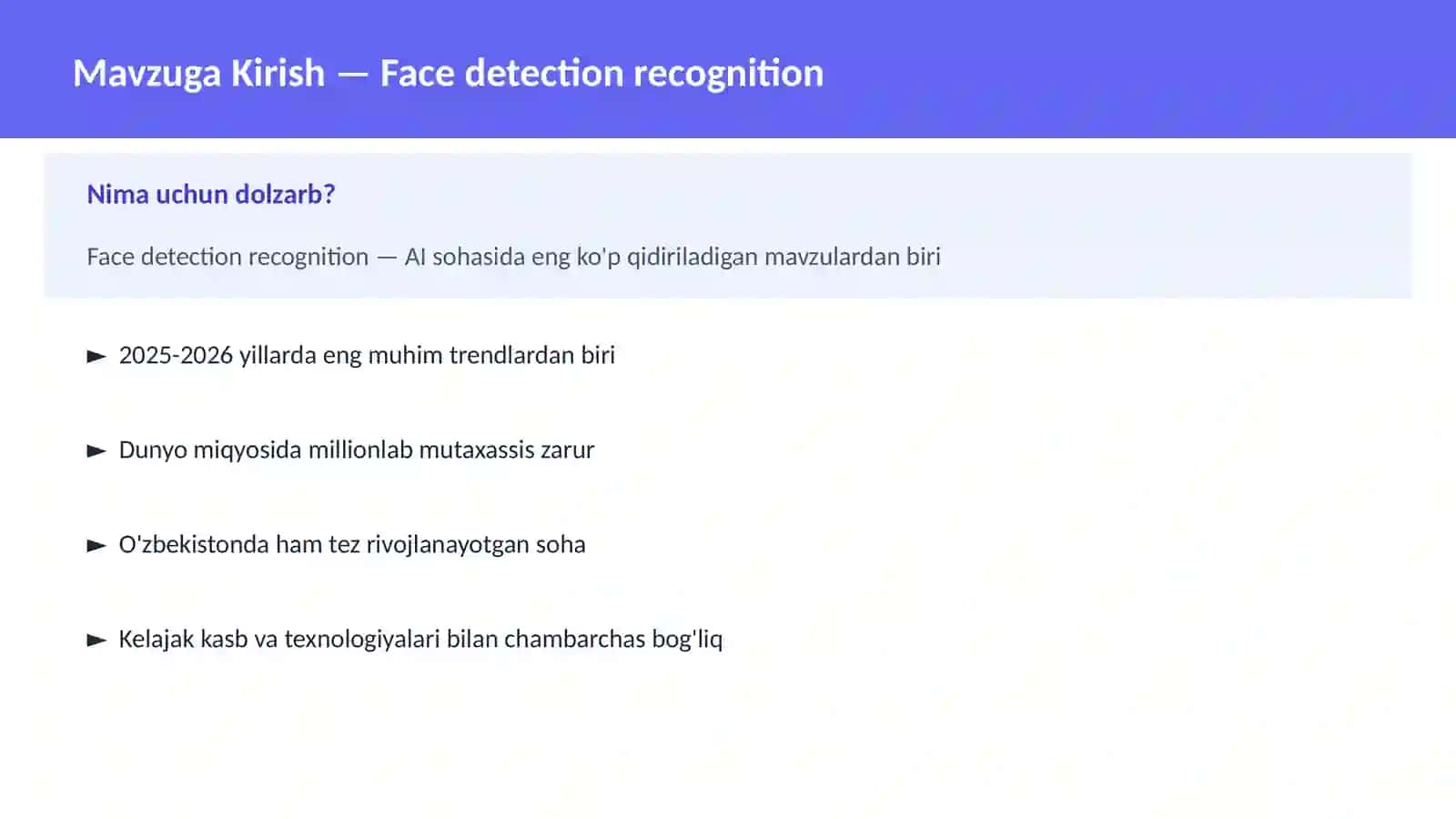 Face detection recognition 2