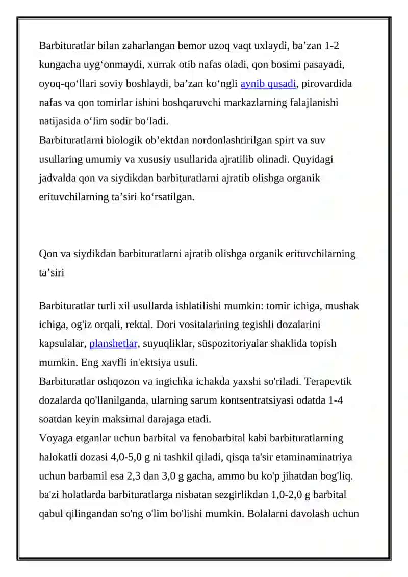 BARBITUR KISLATA VA UNING ASOSIDA OLINGAN DORI VOSITALAR 2