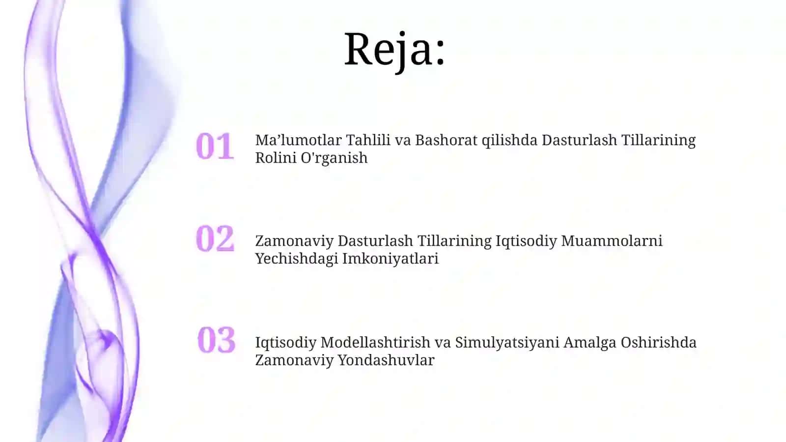 Ma’lumotlar Tahlili va Bashorat qilishda Dasturlash Tillarining Rolini O'rganish 2