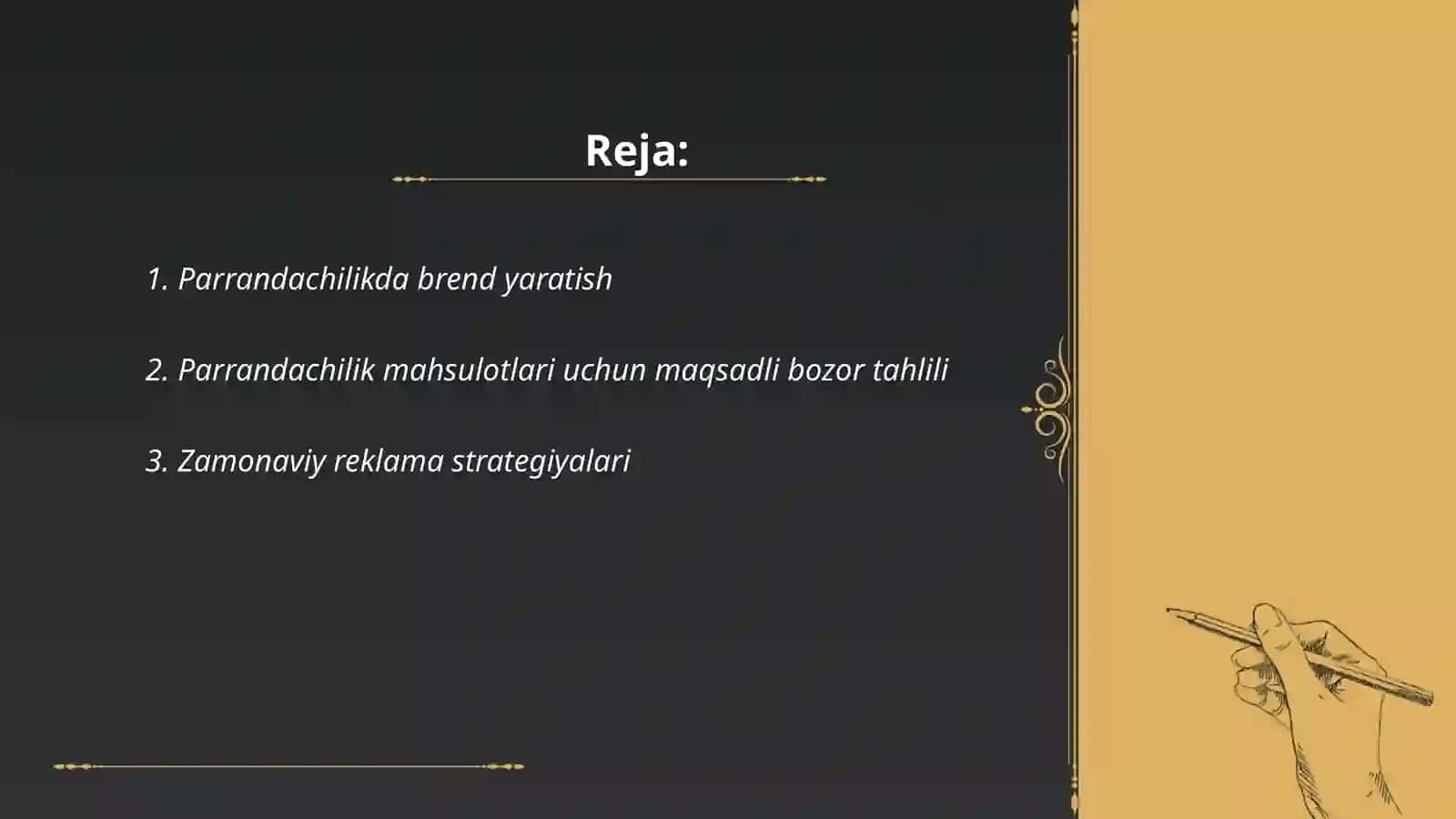 Parrandachilikda zamonaviy marketing va texnik servis 2