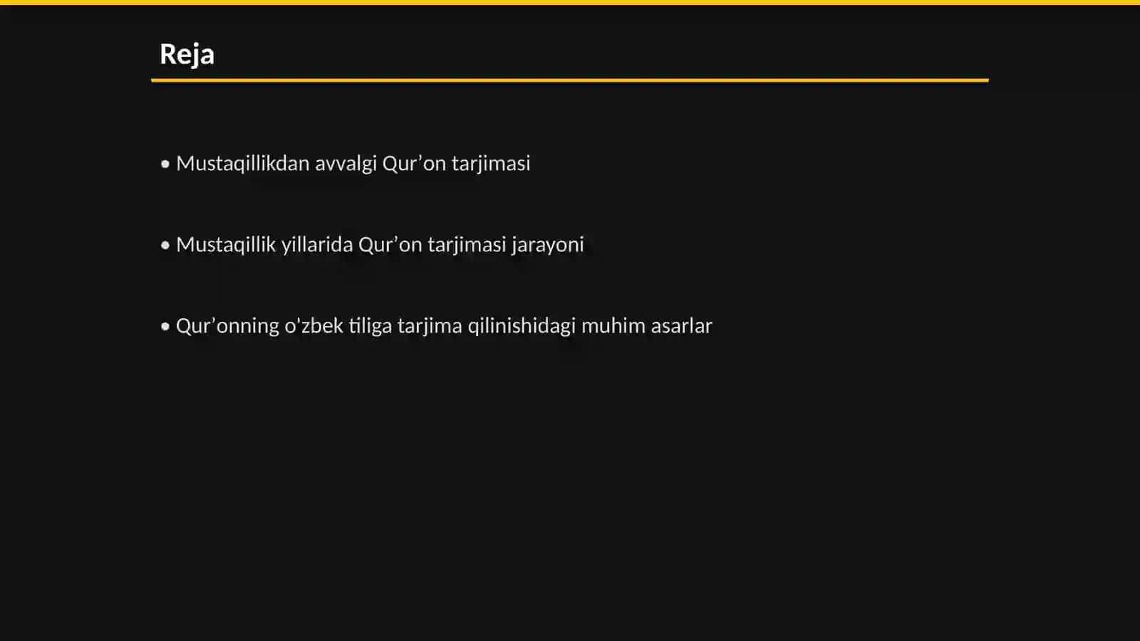 Mustaqillik yillarida Qurʼonning oʻzbek tiliga tarjima qilinishi va tafsirlari 2
