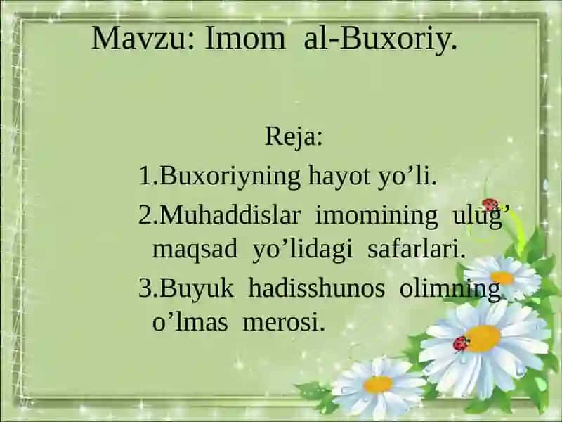 Imomal-Buxoriy 2