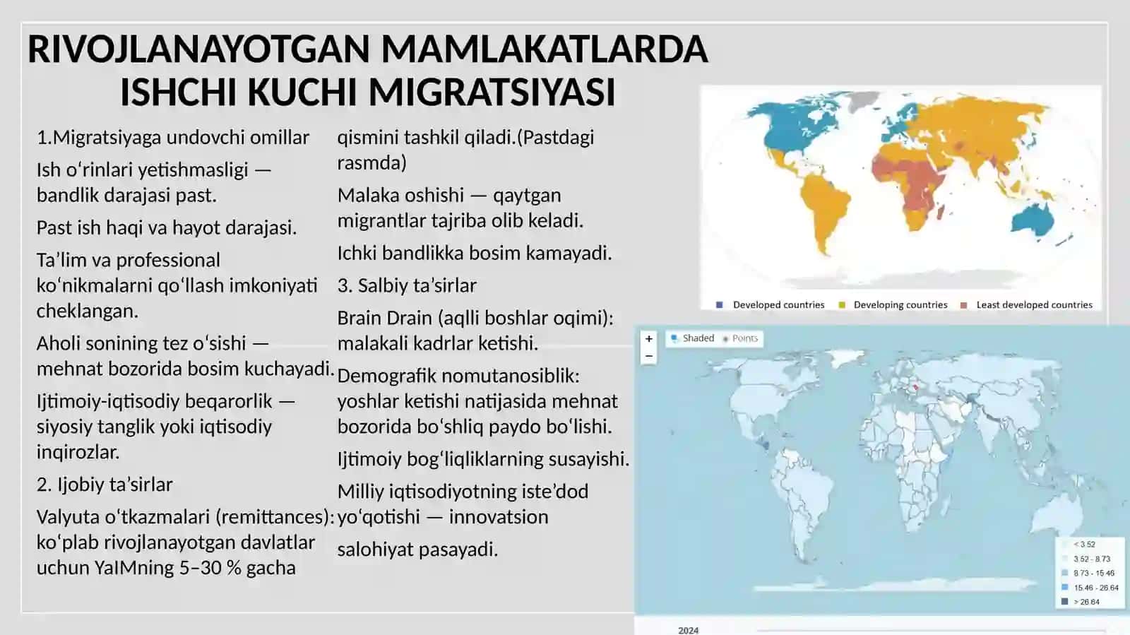 Moldova misolida ishchi kuchi migratsiyasi va migratsiya jarayonlaridagi muammolar tahlili 2