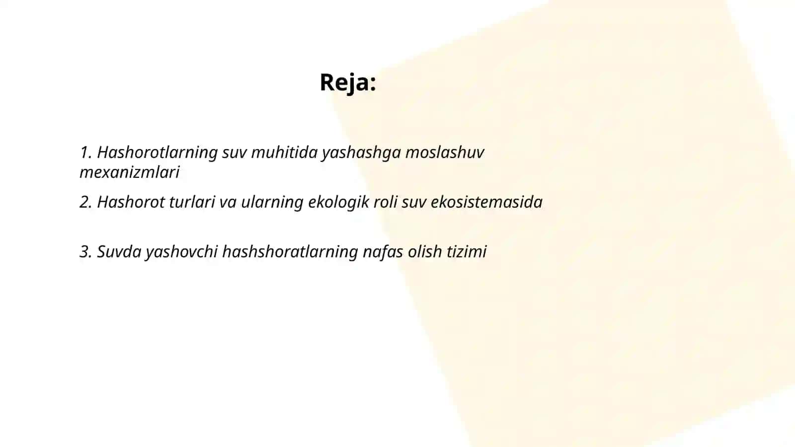 Hashorotlarning suvda hamda tuproq muhitida yashovchi turlari 2