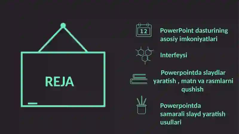 PowerPoint dasturi va uning imkoniyatlari 2