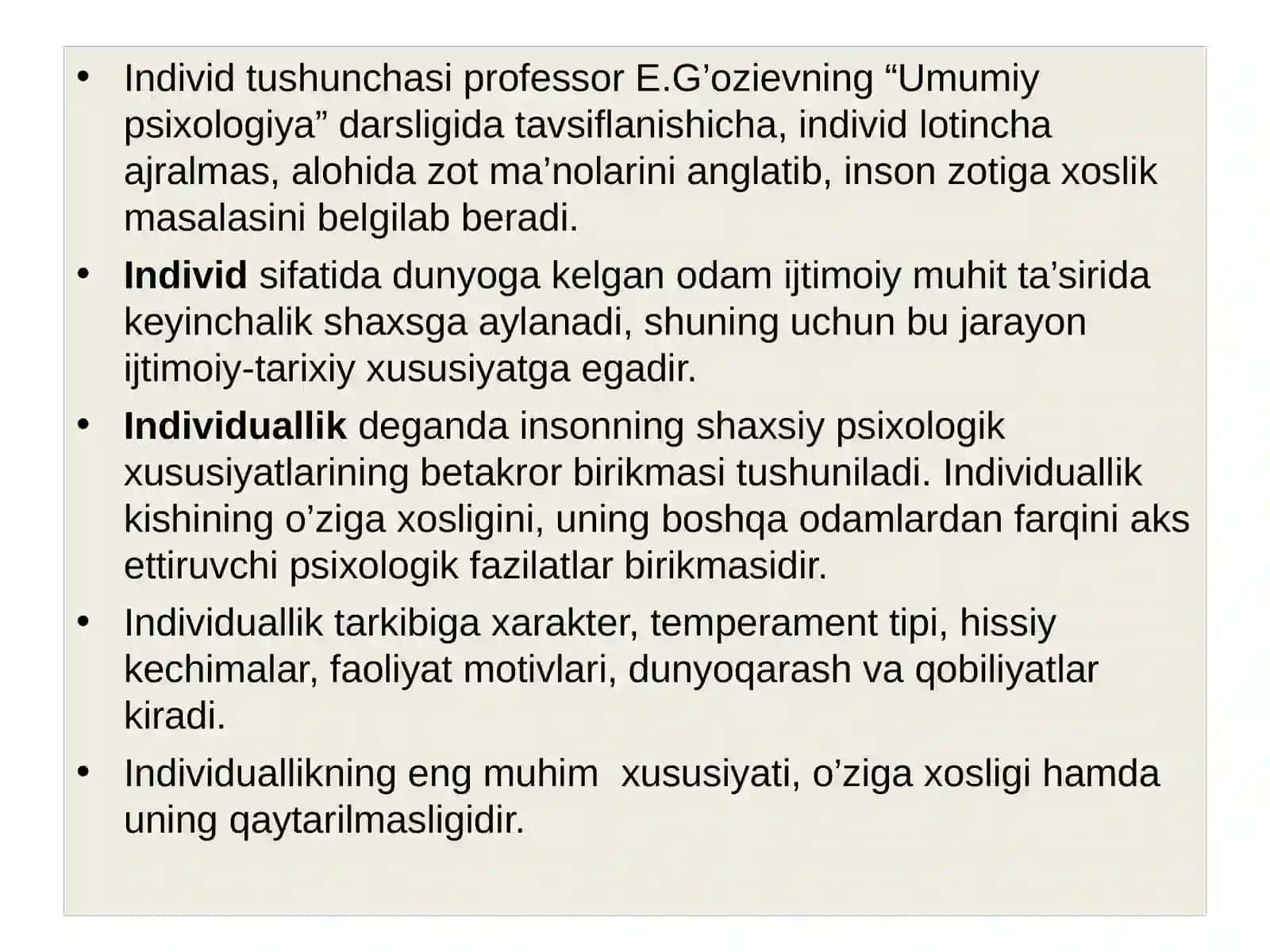 Ijtimoiy psixologiyada shaxs muammosi 2
