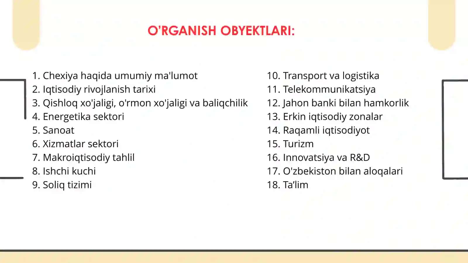 CHEXIYA RESPUBLIKASI IQTISODIYOTI 2