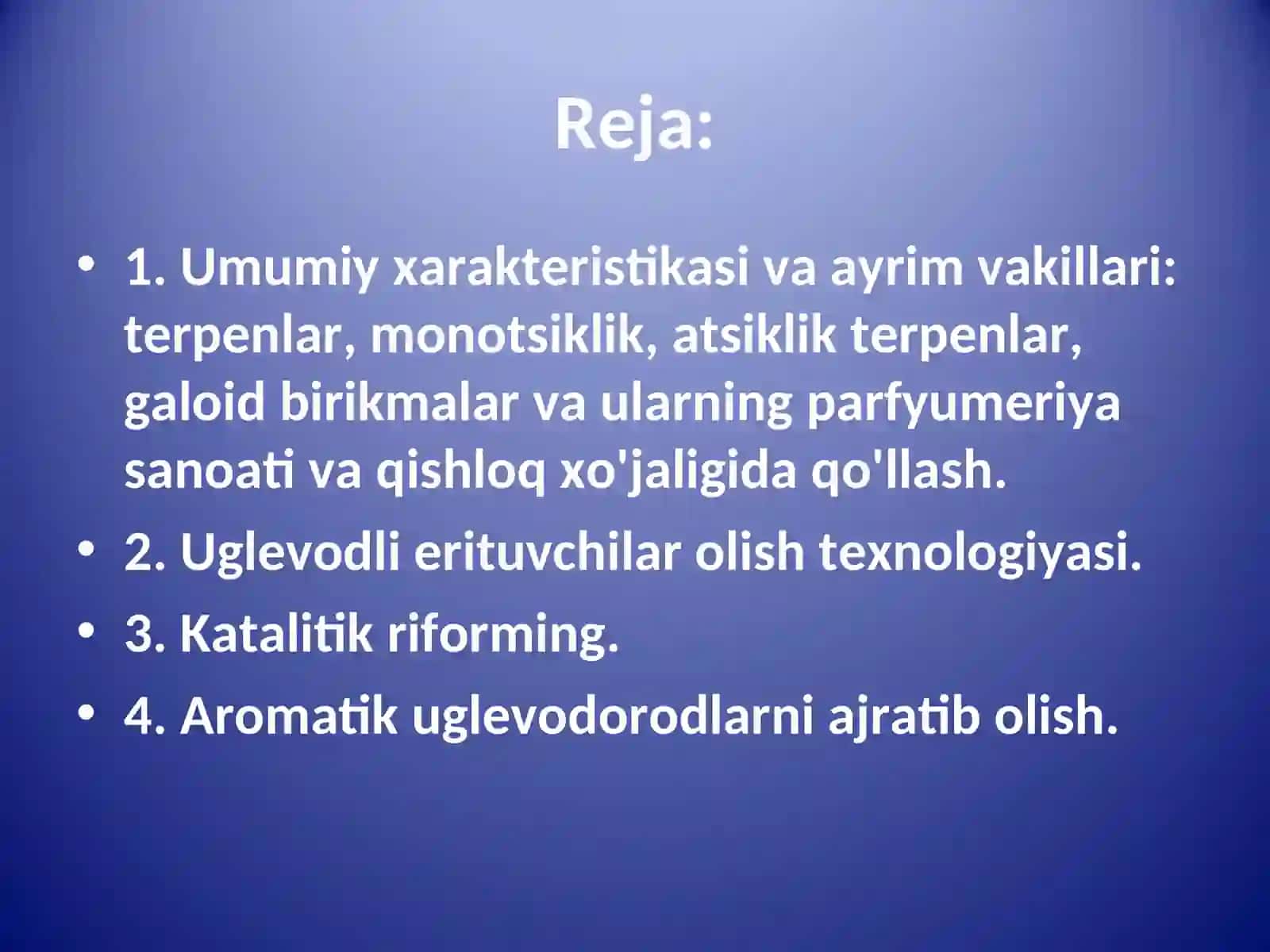 Uglevodorodlarning golloidli birikmalar haqida umumiy maʼlumot 2
