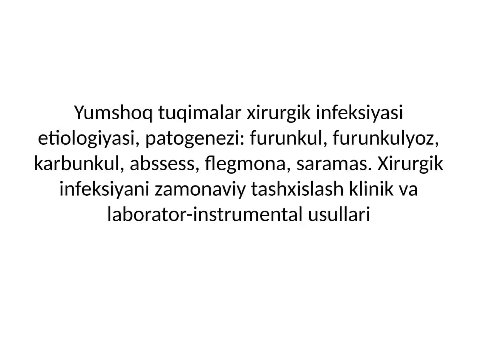 Xirurgik infeksiyalari 2
