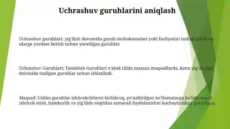Uchrashuv Guruhlari 2
