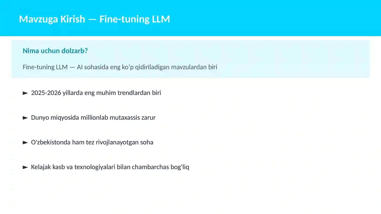 GENERATIVE AI VA LLM 2
