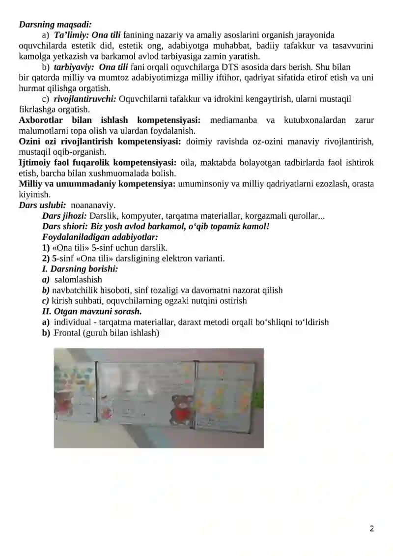 Rasmiy uslubda og‘zaki nutq. Gapning ifoda maqsadiga ko‘ra turlari. Otlarning lug‘aviy shakllari 2
