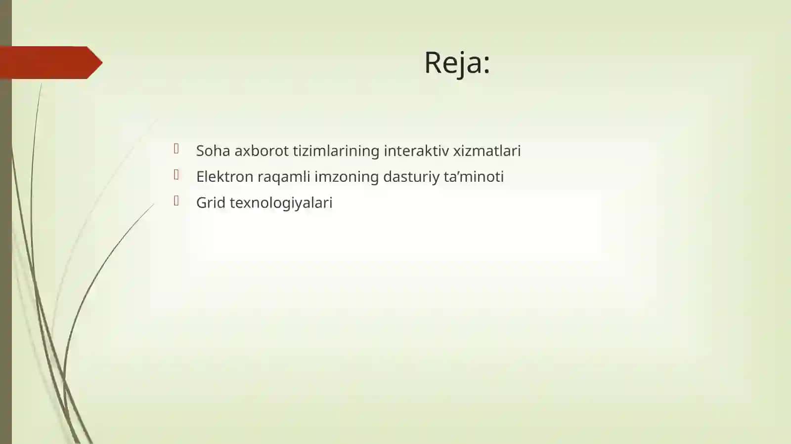 Soha axborot tizimlarining interaktiv xizmatlari 2