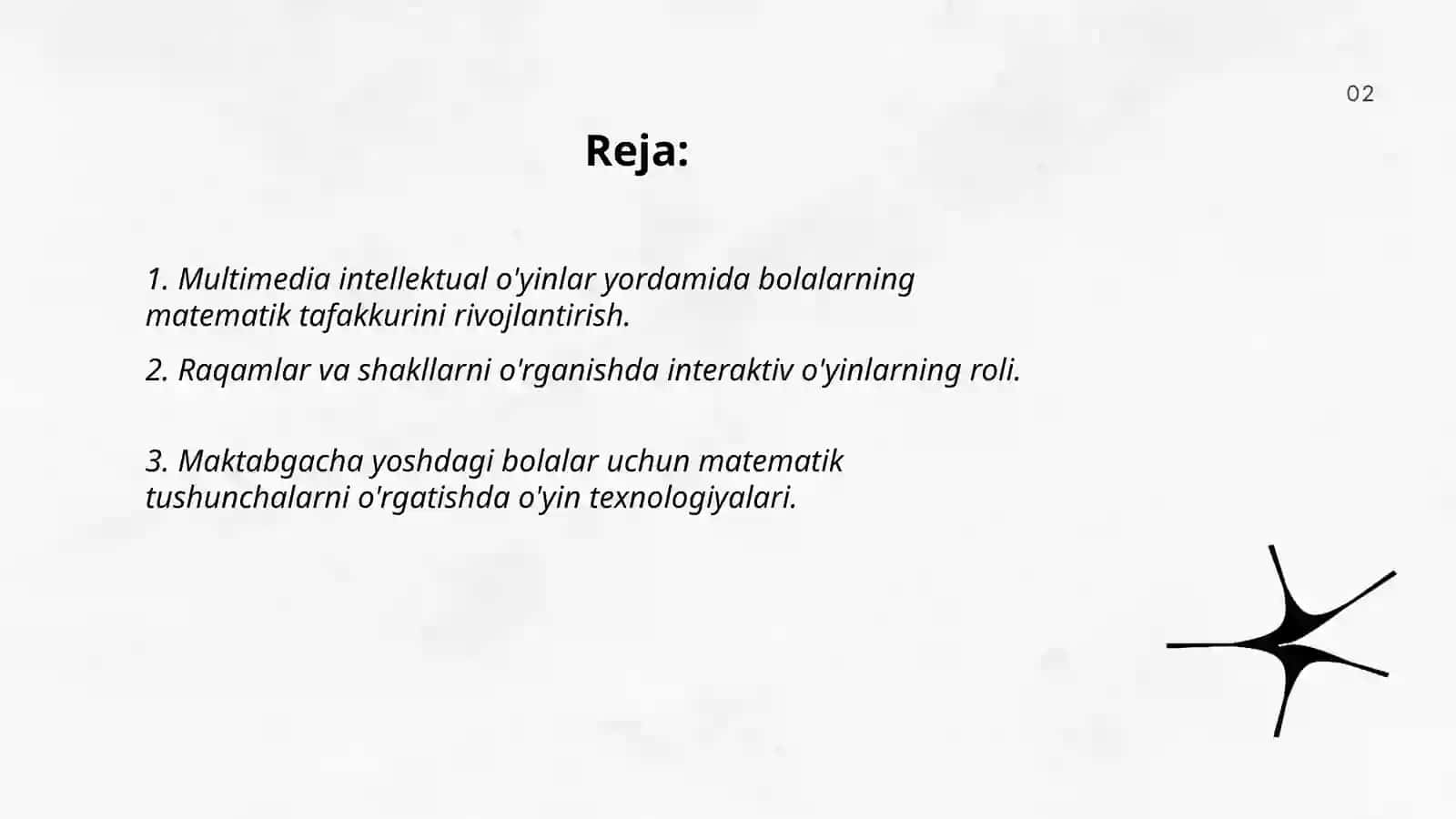 Dastlabki matematik bilim o'rgatuvchisi 2
