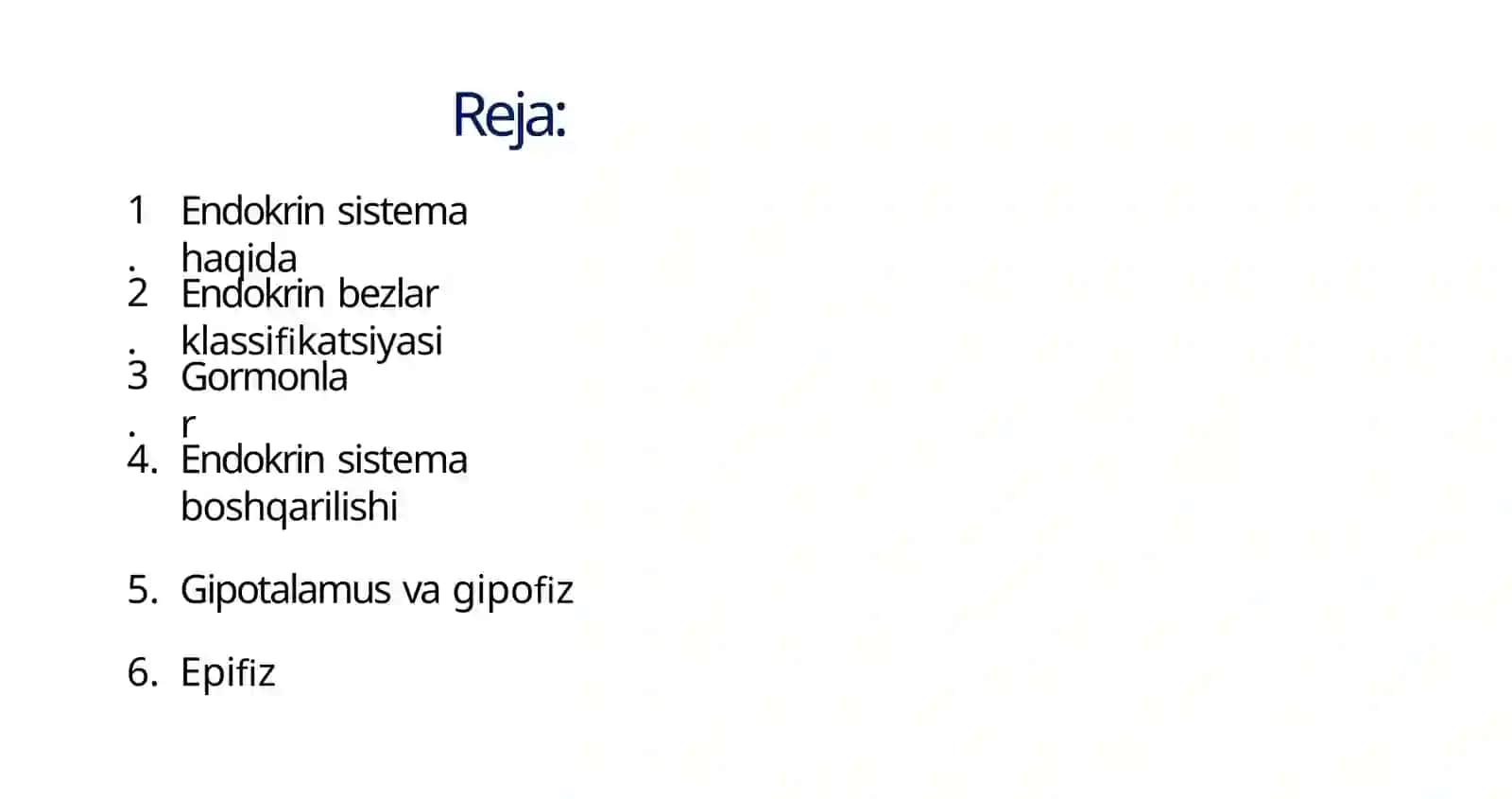 MARKAZIY ENDOKRIN SISTEMASI GISTOLOGIYASI 2