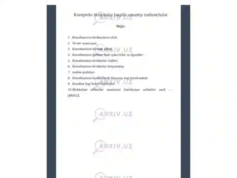 Durdonaning Tibbiy Kimyo Fanidan Tayyorlagan Mustaqilishi 2