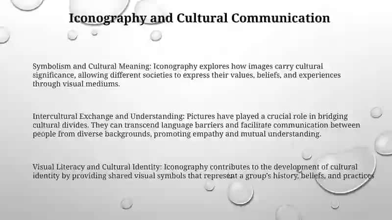 Symbolism and Cultural Meaning: Iconography 2
