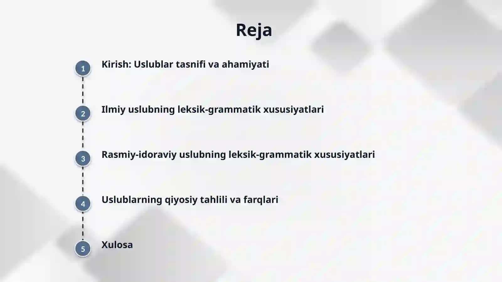 Ilmiy uslub va rasmiy-idoraviy uslublarning leksik-grammatik xususiyatlari 2
