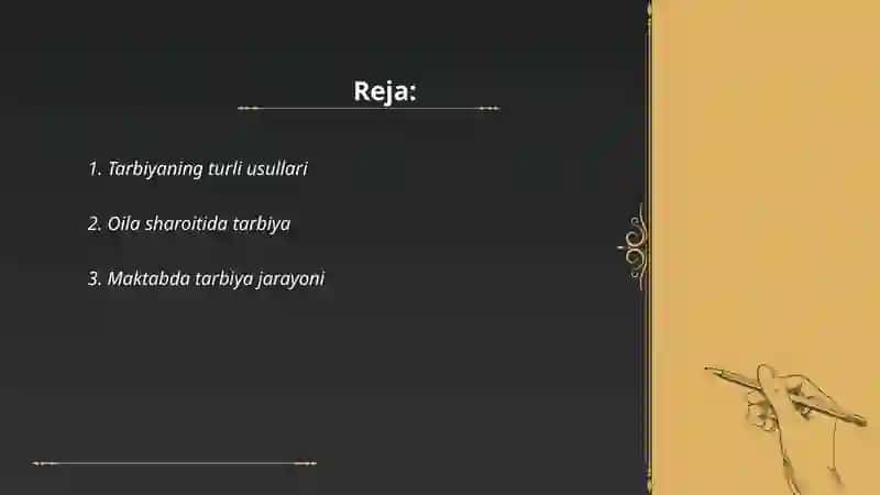 Tarbiyaning shakillari 2