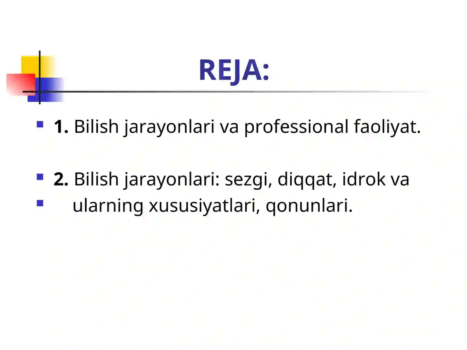 SHAXSNING IJTIMOIY BORLIQNI BILISHI 2