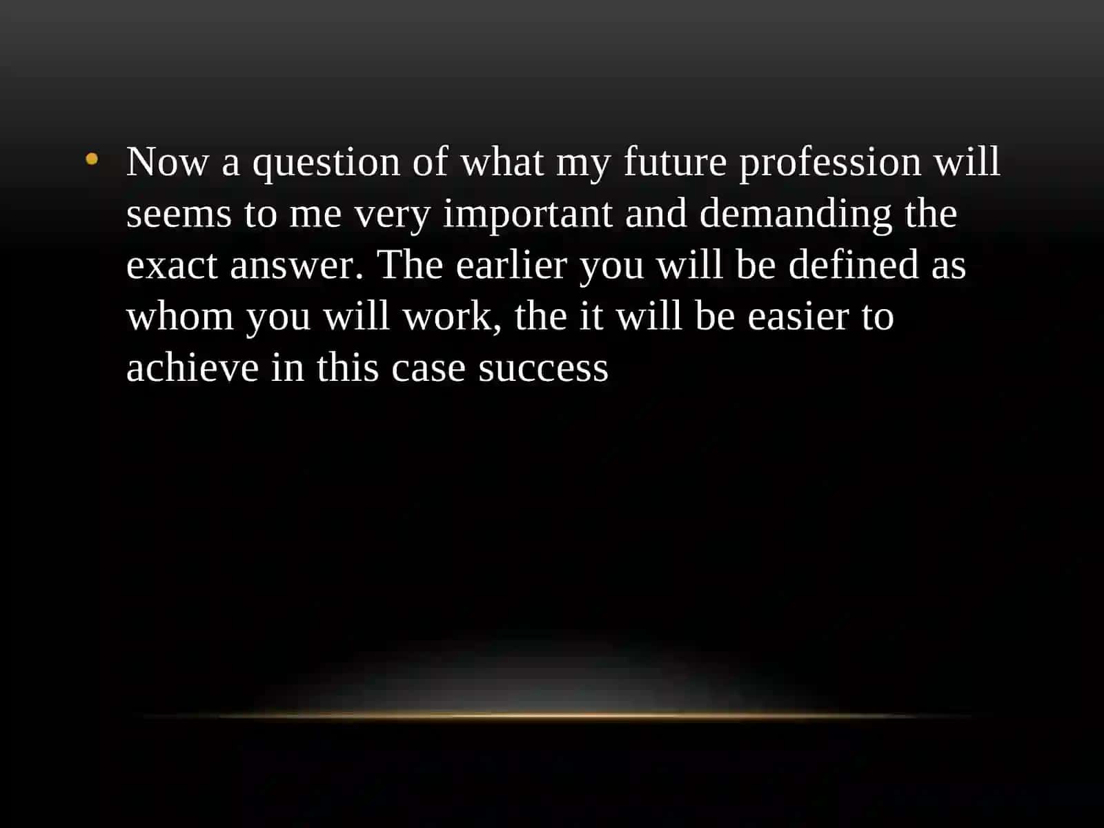 My future profession 2